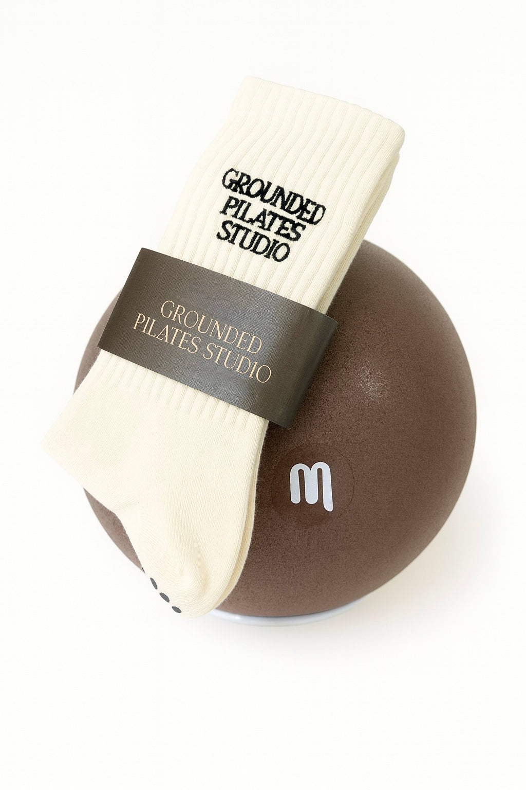 Grounded Grip Socks - Cream