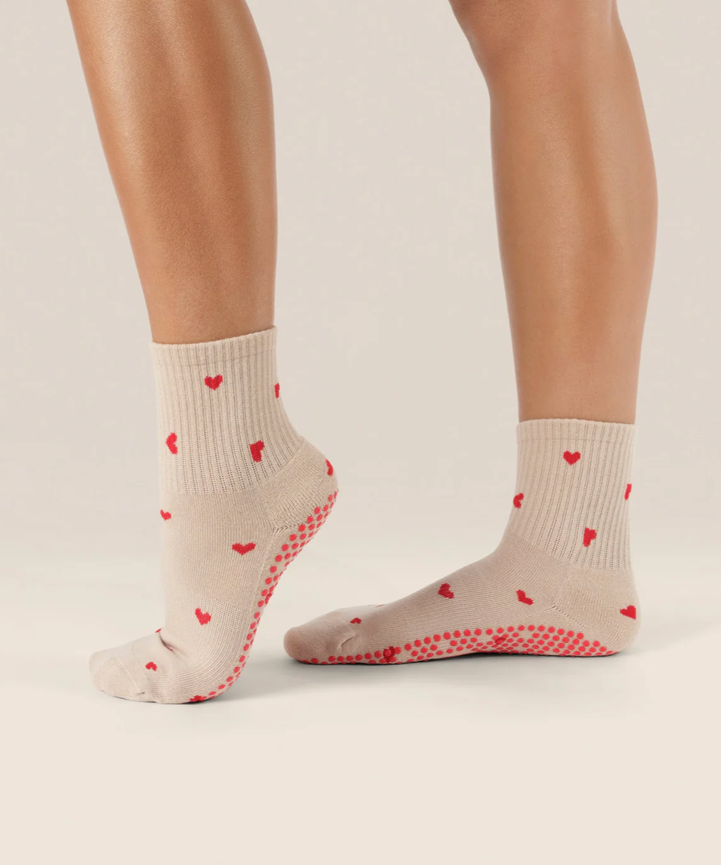 MoveActive Grip Socks - Love Me
