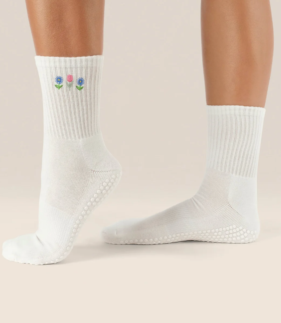 MoveActive Grip socks - Meadow Bloom