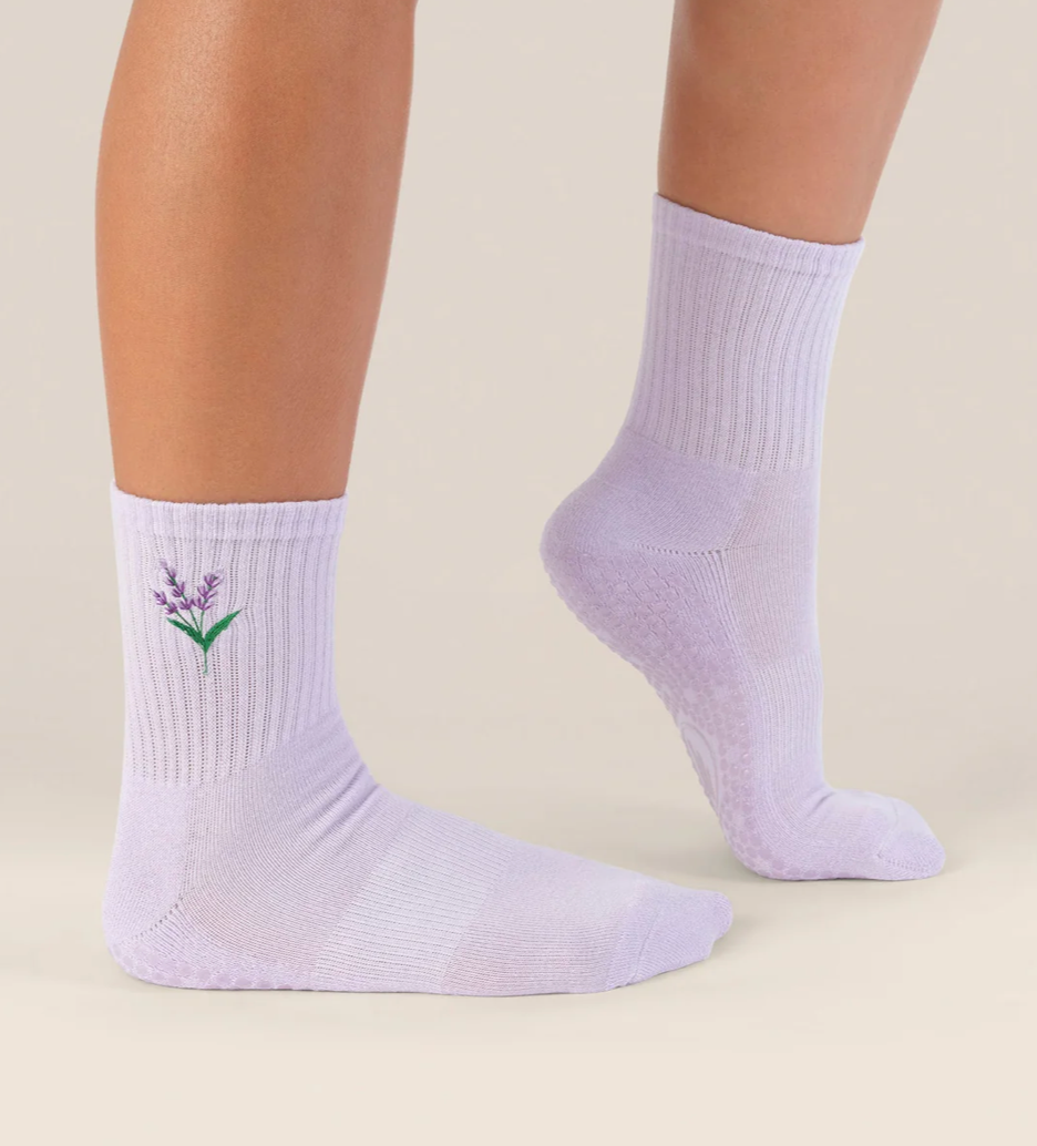 MoveActive Grip socks - Lavender Haze
